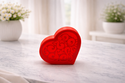 Szív alakú tárolódoboz