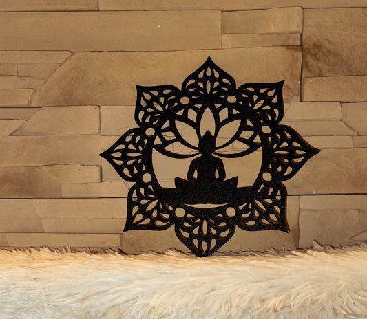 3D Nyomtatott Fali Dekoráció - Buddha